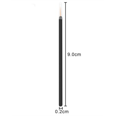 Zarivy 100PCS Disposable Eyeliner Makeup Brushes W...