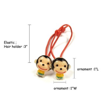 Wrapables® Juicy Playful Elastic Hair Ties Hair Ac...