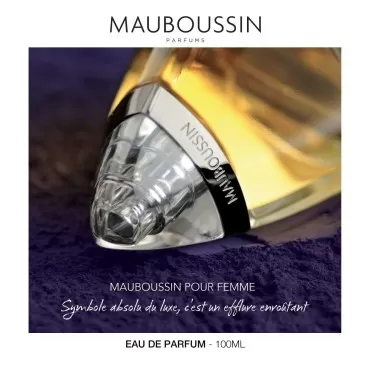 Mauboussin - Original Femme 100ml (3.3 Fl Oz) - Eau de Parfum for Women - Oriental & Fruity Scents