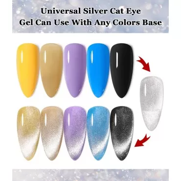 15ml Soak Off 9D Wide Cat Eye Gel Nail Polish Brig...