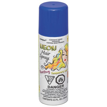 Blue Neon Hair Spray - 4.5 fl oz (1 Pc) - Perfect ...