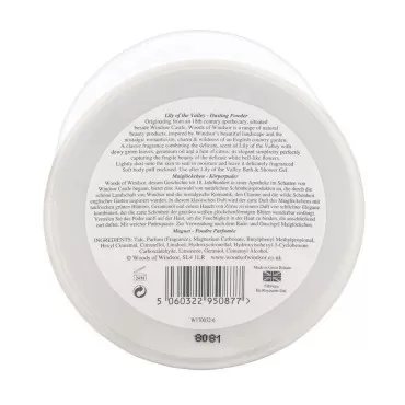 Woods Of Windsor Lily Of The Valley Body Dusting Powder With Puff for Women, 3.5 Ounce