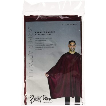 Betty Dain Premier Barber Cutting/Styling Cape, Bl...