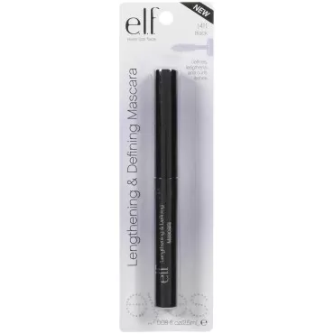 e.l.f. Lengthening and Defining Mascara, Black, 0.08 Ounce