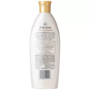 Jergens Moisturizer Shea Butter, 8 Fl Oz (Pack of 1)