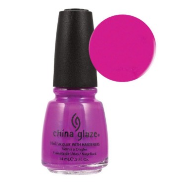 China Glaze Nail Polish, Purple Panic, 0.5 Ounce...