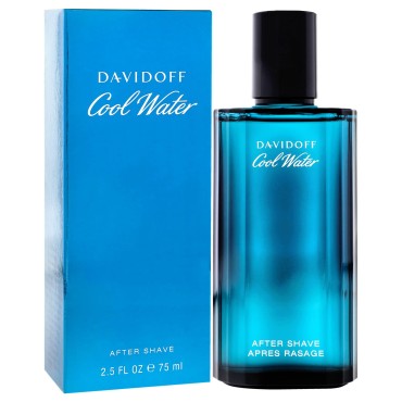 Cool Water By Davidoff For Men, Aftershave,, 2.5-Ounce Bottle