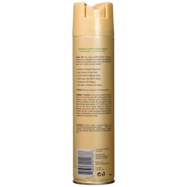 Alberto Vo5 Crystal Clear 14 Hour Hold Hair Spray ...