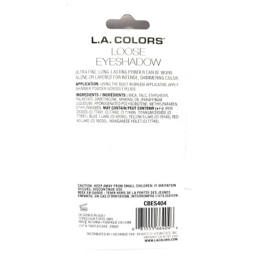 L.A. Colors Shimmering Loose Eyeshadow (Radiant)