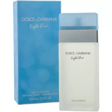 Dolce & Gabbana Women's Eau De Toilette Spray, Light Blue, 3.3 oz.