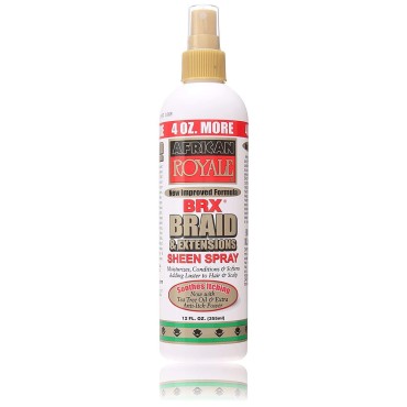 African Royale BRX Braid and Extensions Sheen Spra...