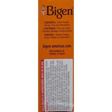 Bigen Hair Coor 58- Black Brown Noir Naturel, 0.21...