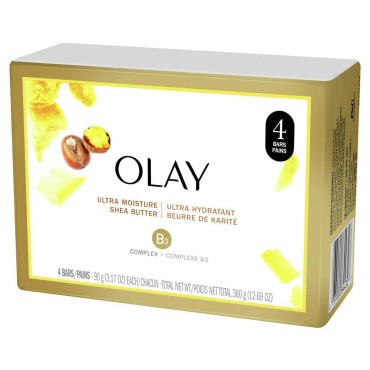 Olay Ultra Moisture Beauty Bar Soap with Shea Butt...
