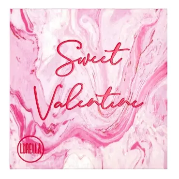 Lurella Cosmetics Sweet Valentine Eyeshadow Palette - 16 Colors