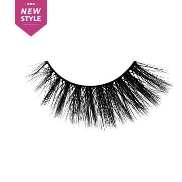 Amorus 3D Hand made Faux Mink Black Lashes #40 Nat...