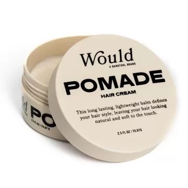 Would Pomade Hair Cream for Men - 2.5 Oz Natural H...