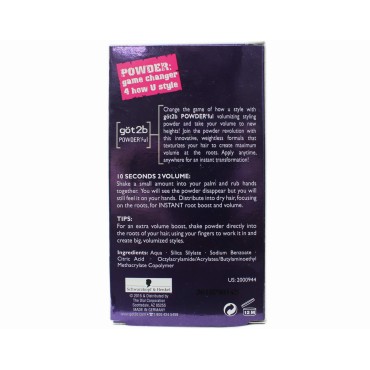 Got 2B Powder'Ful Volumizing Style Powder 0.35 Ounce (10ml) (6 Pack)