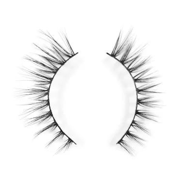 EDA LUXURY BEAUTY MESMERIZE 3D Faux Mink False Eyelashes - Natural Look Lashes, Light Volume, Extra Long Eyelash Extensions - Eye-Lifting, Spiky Cat Eye Effect Fake Eyelashes - Vegan & Cruelty-Free