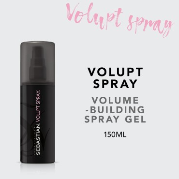Sebastian Volupt Spray, Volume-Building Spray Gel,...