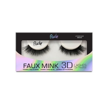Rude - Faux Mink 3D Lashes - Accentuate