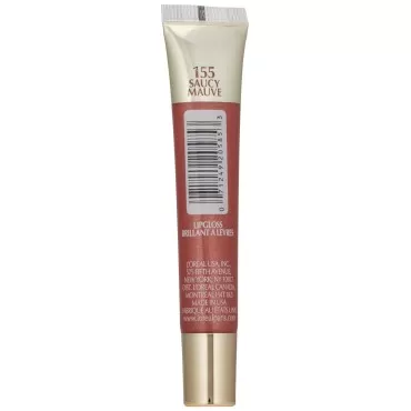 L'Oréal Paris Colour Riche Le Gloss, Saucy Mauve, 0.4 fl. oz.