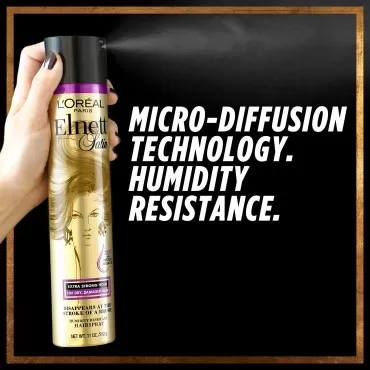 L'Oreal Paris Elnett Satin Precious Oils Hairspray 11 Ounce (1 Count)