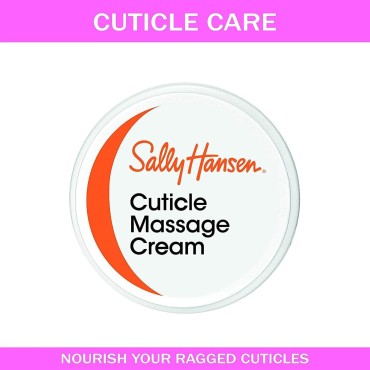 Sally Hansen Cuticle Massage Cream 0.4 Oz, Packagi...