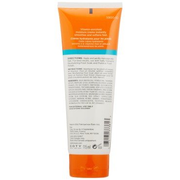 Sally Hansen Pedicure Collection, Moisturizing Foot Cream, 4 Ounce