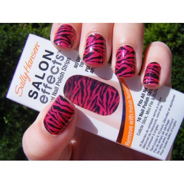 Sally Hansen Salon Effects Nail Polish, Animal Instinct, 16 Count