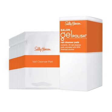 Sally Hansen Pro-Gel Cleanser Pads, 20 count (Pack of 1)