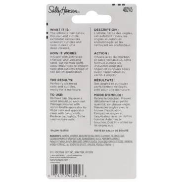 Sally Hansen Nail Rehab Charcoal Resurfacer - 4624...