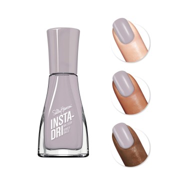 Sally Hansen Insta-Dri Nail Polish Lacquer, Against the Grey-in, 0.31 fl oz