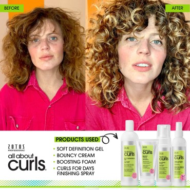 All About Curls Soft Definition Gel | Crunchless L...