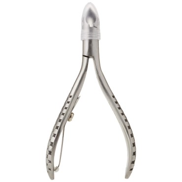 Sally Hansen Nip'em On The Go Classic Travel Nipper, Cuticle Clipper, Pack of 1,Cuticle Nipper, Nail Nipper, Nipper, Smaller Blade, Contoured Handle, Controlled Grip, Stainless Steel