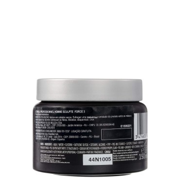 L'Oreal Professionnel Men’s Sculpting Paste | Provides Light and Flexible Hold | Shiny Finish | For All Hair Types | 5.1 Fl. Oz.