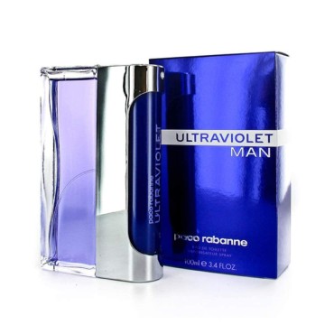 Paco Rabanne Ultraviolet Eau de Toilette Spray for Men, 3.4 oz