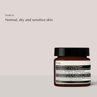 Aesop Camellia Nut Facial Hydrating Cream | 2.1 oz | Paraben, Cruelty-free & Vegan