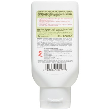 Billy Jealousy Combination Code Face Moisturizer, ...