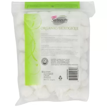 Swisspers Organics Cotton Balls - 80...