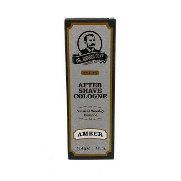 Colonel Ichabod Conk Amber After Shave Cologne 4 F...