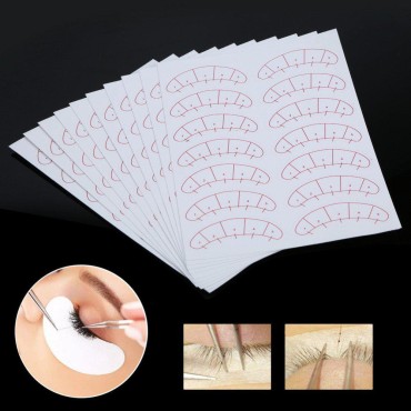 140 Pcs Paper Patches 3D Eyelash Under Eye Pads Pa...