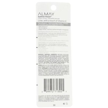 ALMAY Eyeliner Pencil, Brown [207], 0.01 oz...