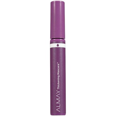 Almay Waterproof Mascara, Thickening Volume & Length Eye Makeup, Ophthalmologist Tested, Fragrance Free, Hypoallergenic, Black, 0.26 Oz