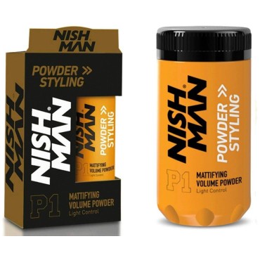 Nishman 2 Pack Mattifying Volume Wax Powder
