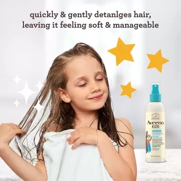 Aveeno Kids Hydrating Detangling Spray with Oat Ex...