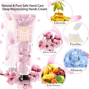 10 Pack Hand Cream for Dry Cracked Hand, Bath and ...