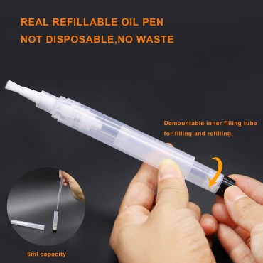 URGINO 3-Pack 6ml Real Refillable Cuticle Oil Pens...