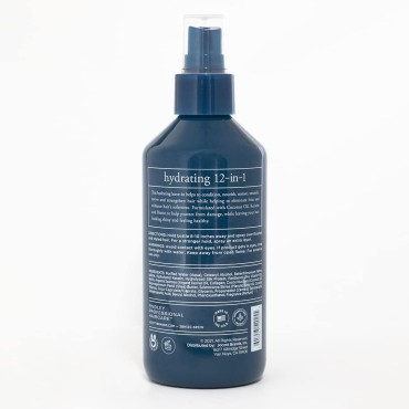Findley Thirsty No More Hydrating 12-in-1 Leave-in Hair Treatment Spray - Restore Dry Hair | Hydrate, Nourish, Strengthen | Control Frizz (8 ounces)