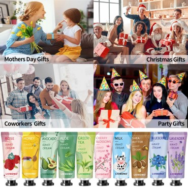 74 Pack Hand Cream Bulk for Women Christmas Gifts,...