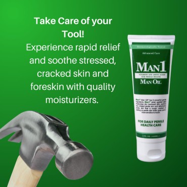 Man1 Man Oil Penile Health Cream - Advanced Care. ...